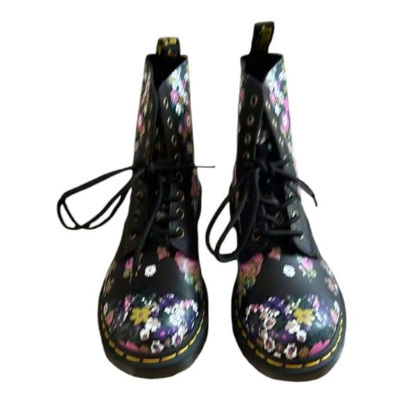 DR MARTENS 1460 PASCAL BOOTS UK 5 EU 38 US 7 VINTAGE FLORAL DOCS New! - Picture 7 of 16